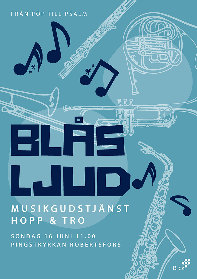 Musikgudstjänst med Blåsljud: Hopp och Tro