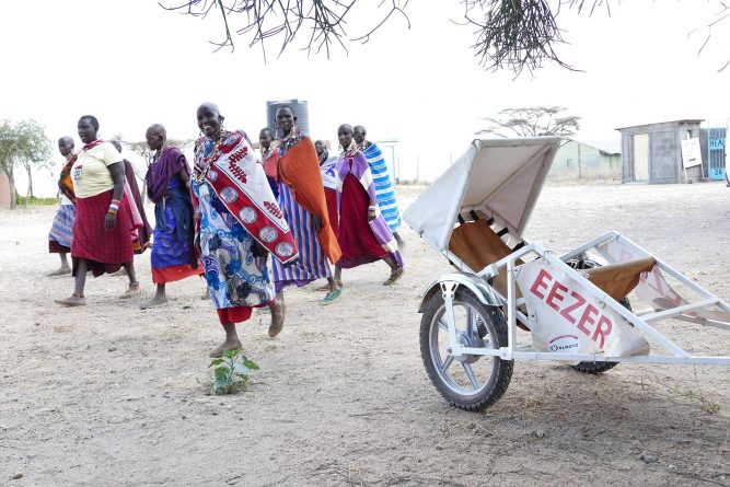 MC-ambulans för Burundi räddar liv