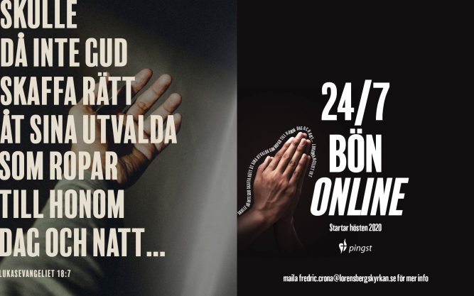 24/7-bön med Pingst Bön