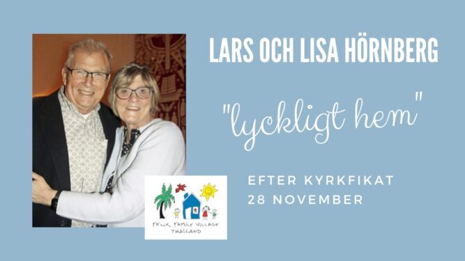 Besök av Lisa och Lars Hörnberg