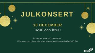 Julkonsert i Pingstkyrkan - Förboka din plats!