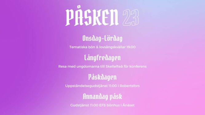 Påsken 2023