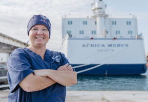 Anneli Perssoon, Mercy Ships